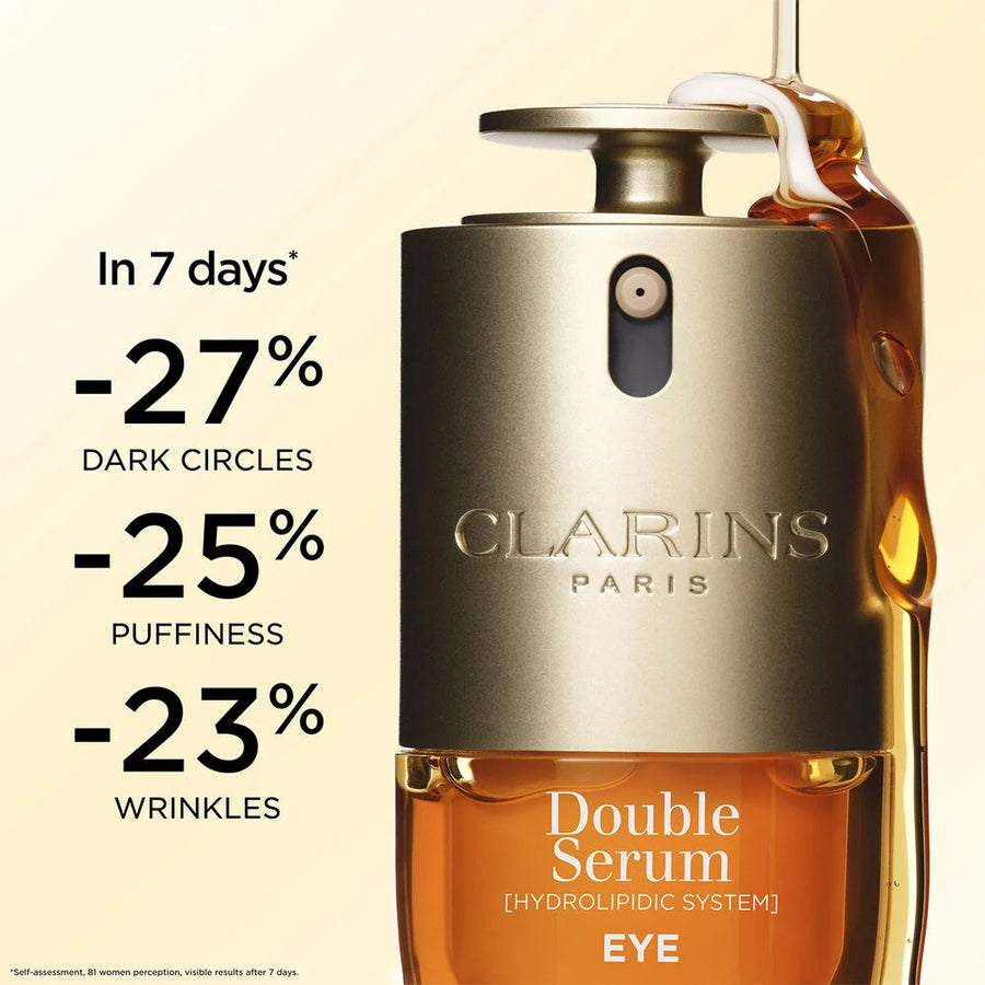 DOUBLE SERUM® Eye Brightening + Depuffing Anti-Aging Concentrate