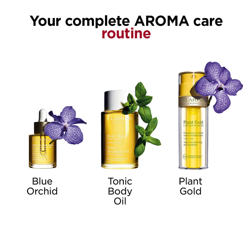 Blue Orchid Hydrating Face Treatment Oil for Dry Skin
