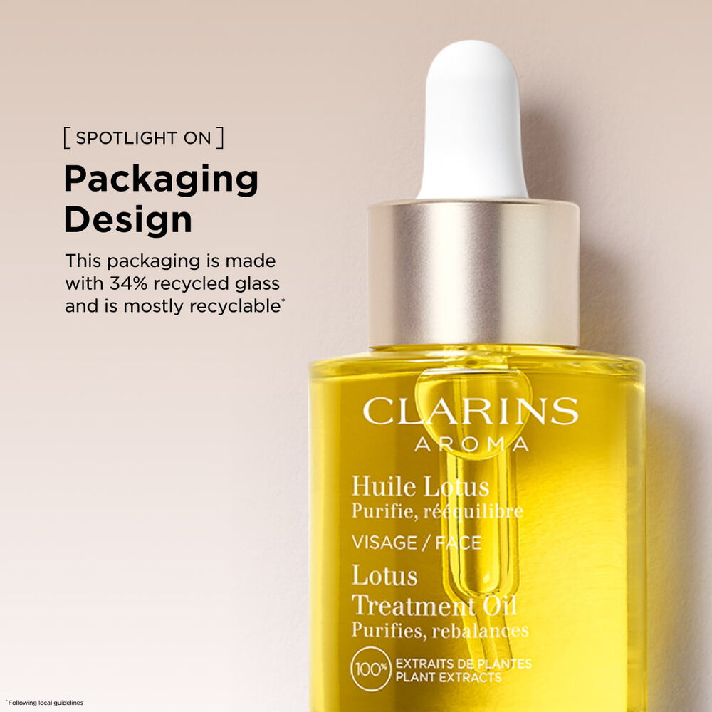 Lotus Purifying Face Treatment Oil for Oily Skin