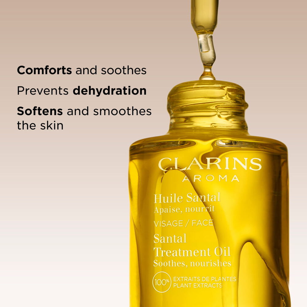 Santal Soothing Face Treatment Oil for Dry Skin