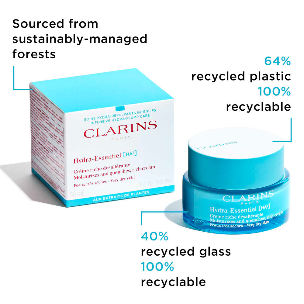 Hydra-Essentiel Rich Face Cream with Hyaluronic Acid - Very Dry Skin