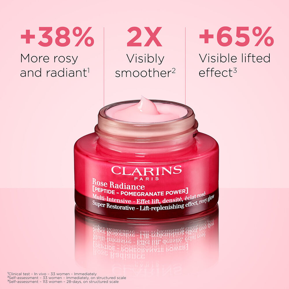 Rose Radiance Peptide Day Cream for Mature Skin
