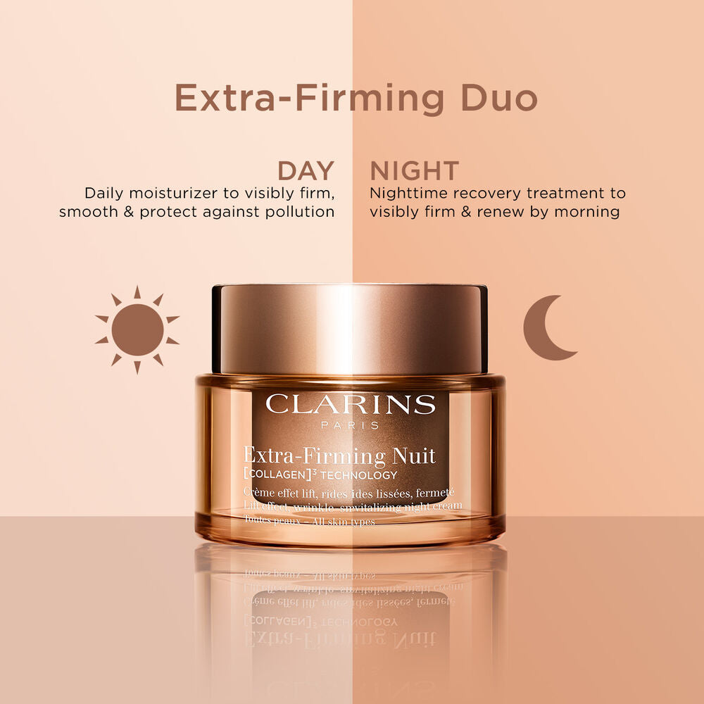 Extra-Firming Night Refillable Moisturizer with Collagen Polypeptide + Niacinamide, Dry Skin