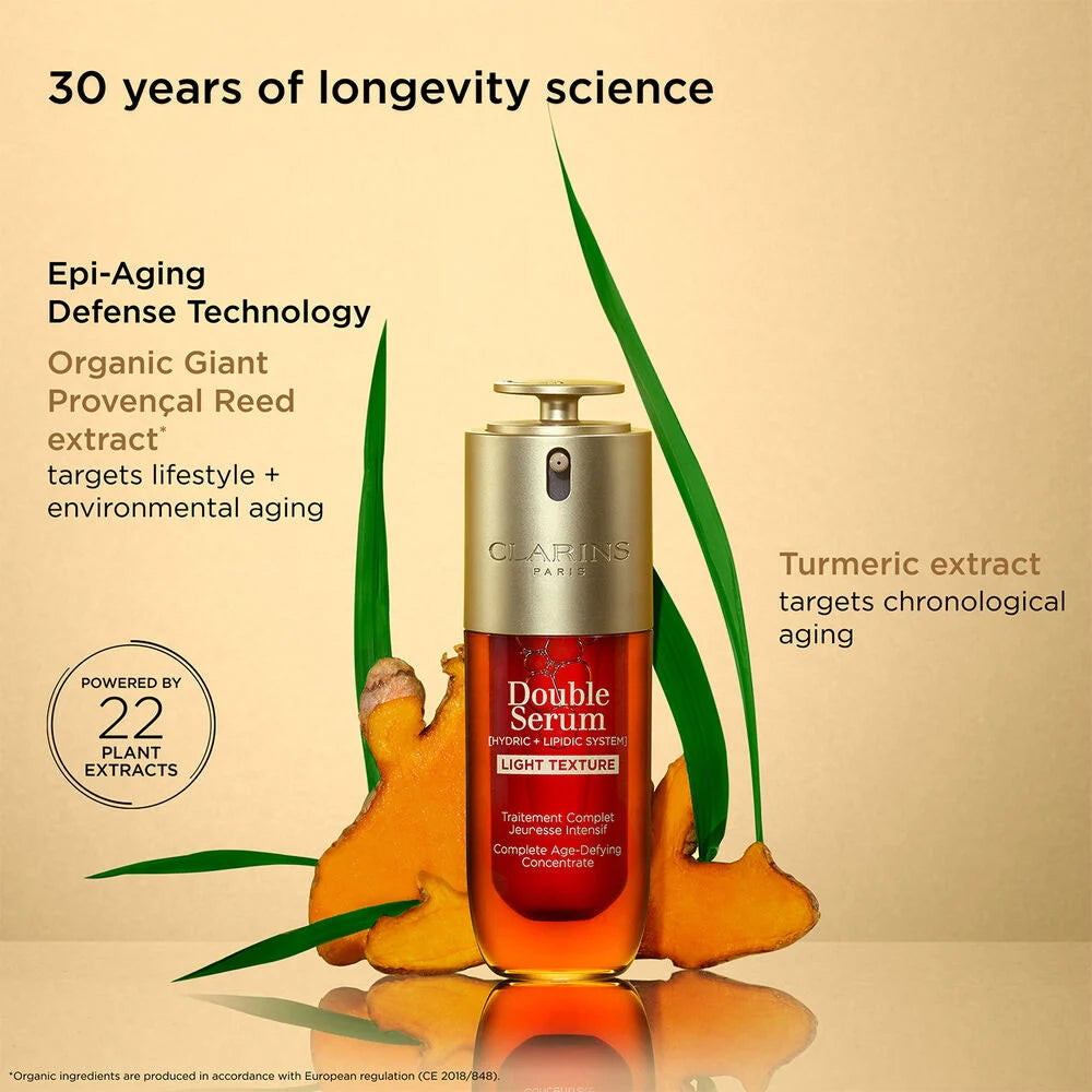 DOUBLE SERUM® Light Texture - Firming + Smoothing Anti-Aging Concentrate