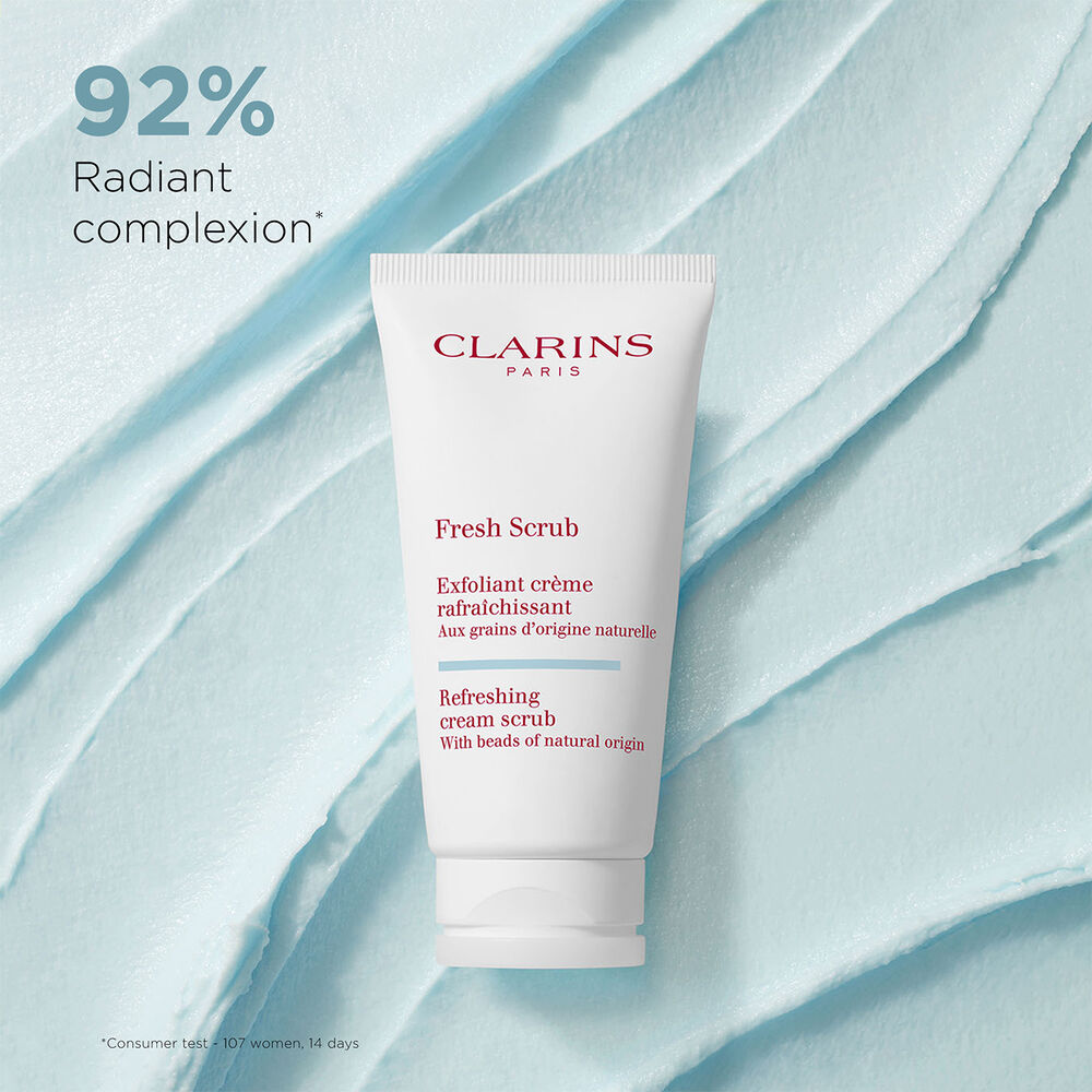 Fresh Scrub Refreshing, Exfoliating + Smoothing Cream-Gel Face Scrub