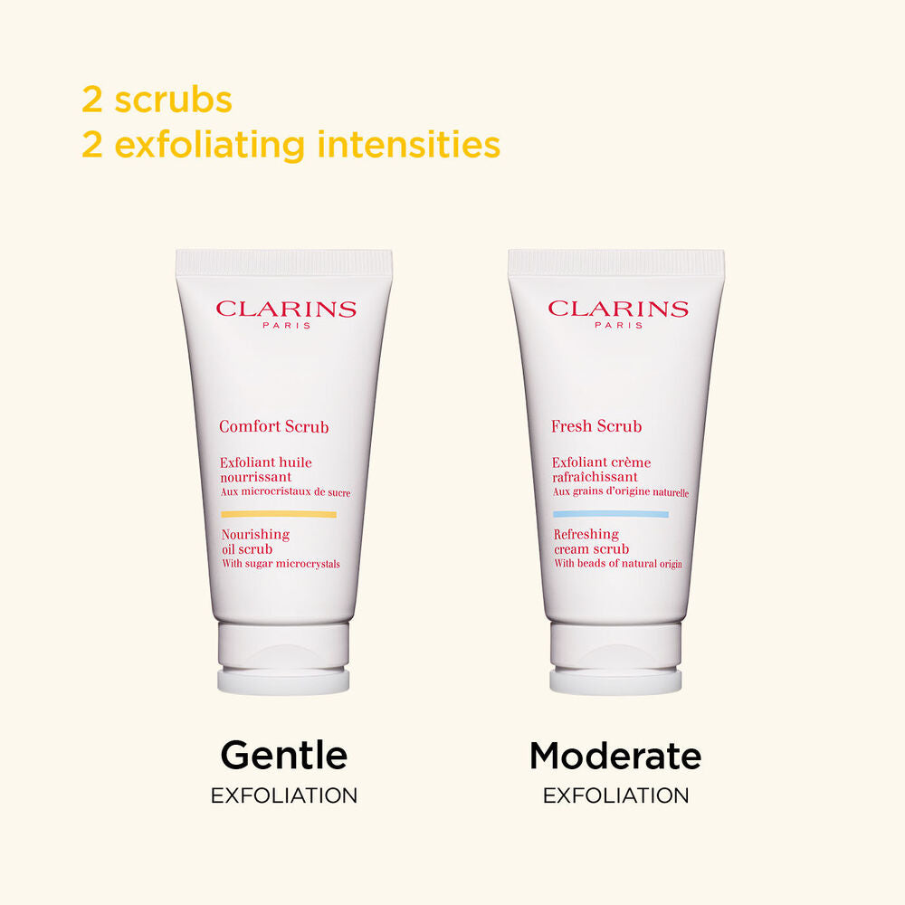 Comfort Scrub Moisturizing + Exfoliating Gel Face Scrub for Dry Skin